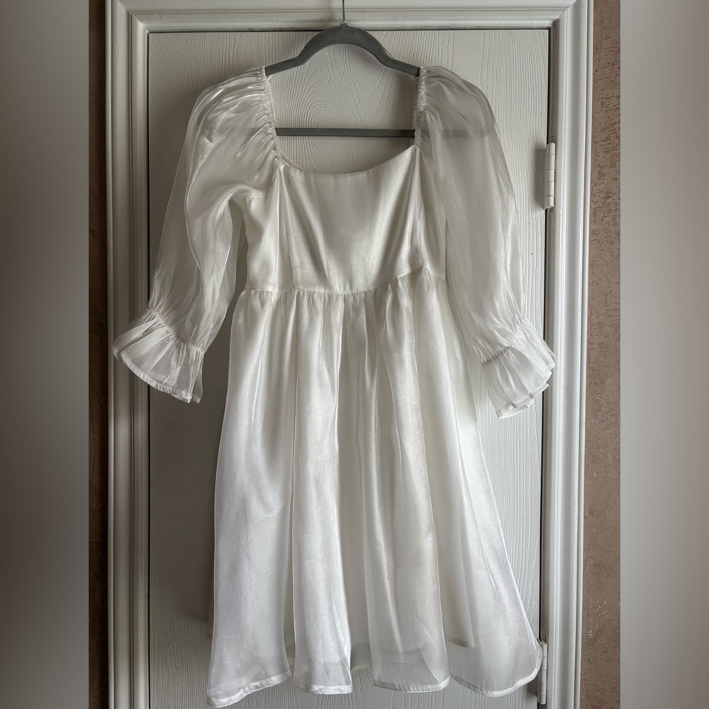 White Babydoll Dress